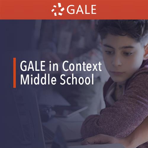Gale in Context Middle School 