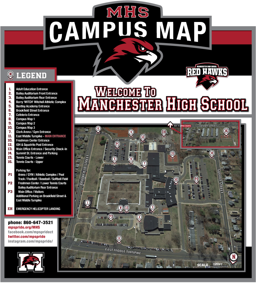 Map of MHS